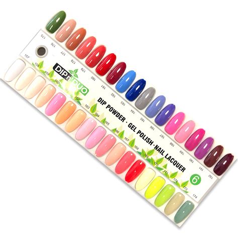 Whole line 294 Colors High quality matching Available in Gel polish, Nail Lacquer &amp; Dipping Powder Free Gift: Color Chart Free Set 4Dip Essentials for a Whole Set 294 Colors HOW TO. 