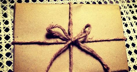 DipTea Blogs Here... Brown paper packages tied up with strings...