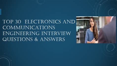 Diploma Electronics And Communication Job Interview Questions