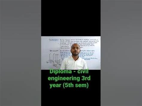 Diploma In Civil Engineering 3rd Year Drawing Notes