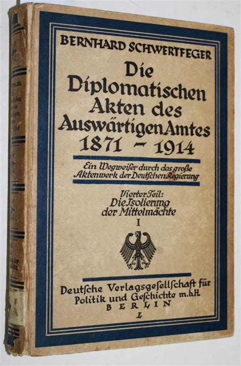 Diplomatischen akten des auswärtigen amtes, 1871 1914. - Guida alle specifiche di refrigerazione tyler.