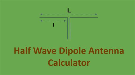 All Calculators; Dipole Antenna Calculator; Dipole Antenna Calculator. Magnetic Current (Im) Half antenna length (L) Wave Length (?) Radius (r) Z-axis length (z).