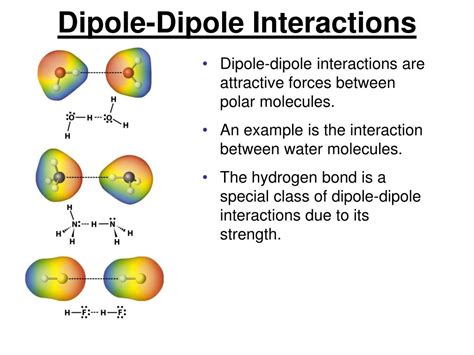 Dipole dipole. 25-Jan-2023 ... More generally, dipole-dipole forces occur between all polar molecules. The positive part of a molecule aligns with the negative portion of its ... 