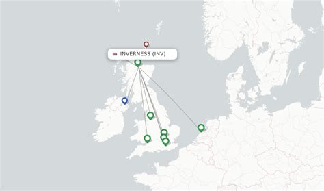 Direct (non-stop) flights from Inverness to Jersey