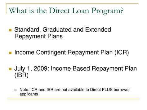 Direct Loan Program Learner Loans: Loan Cancellation And Analysis