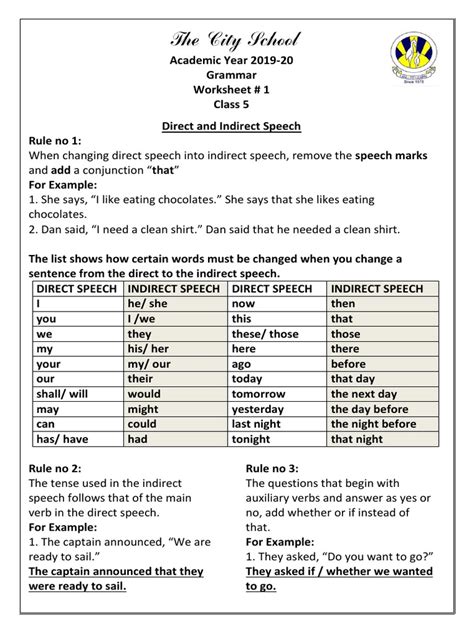 Direct Obj Wksht Answers