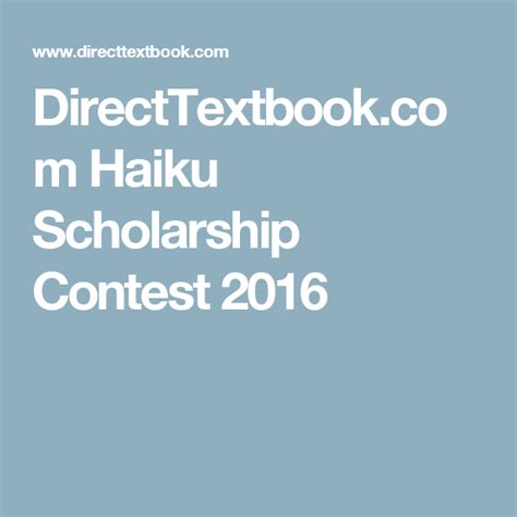 Direct Textbook Photo Contest