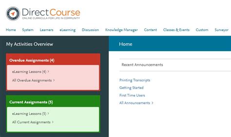 Direct course. Log in to your learning. Forgot your Password? Log In 