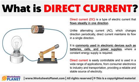 Direct current definitie