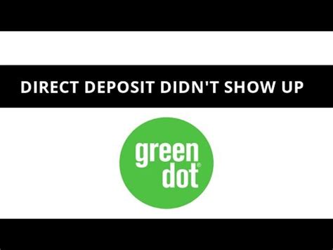 Direct deposit didn. Early Pay Day gives you access to your eligible direct deposits 3 up to two days early. 2. There's no enrollment required and no fee – Early Pay Day is included with Direct Deposit. Once we receive information about your incoming direct deposit from your payor, we may make the funds available for your use up to two days earlier 2 than your ... 