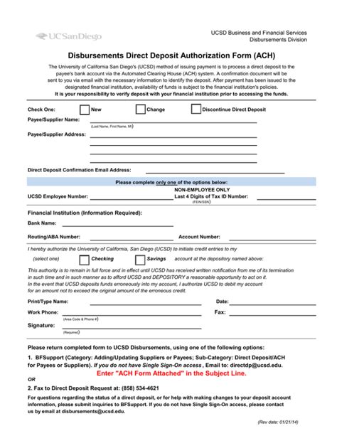 Reimbursements: Once you have signed up for payroll direct deposit, you will also be able to receive direct deposit for non-payroll related expenses such as travel, supplies, etc. . 