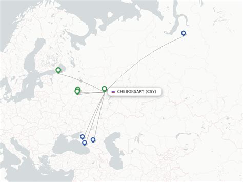 Direct flights from Cheboksary (CSY) - FlightConnections