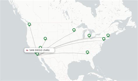 Direct flights from Medford to San Diego - FlightConnections