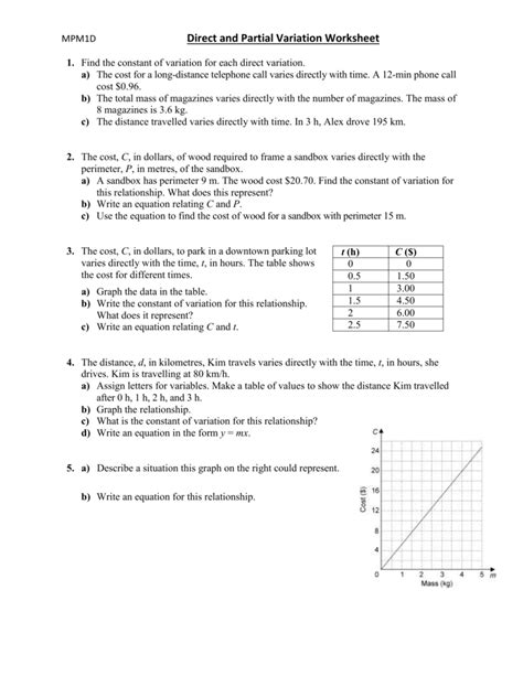 Direct variation worksheet with answers 3 4 study guide. - Say yes a womans guide to advancing her professional purpose.