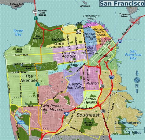 HILL MAPPER SAN FRANCISCO. Colors show which streets go uphill or downhill when you approach them from the stick-figure location marker. Red streets go uphill. Blue streets go downhill. The darker the color, the steeper the hill. Unshaded streets are flat. Try moving the location marker to redraw the terrain. ★ Hide instructions.. 