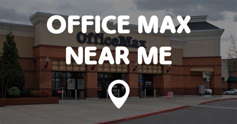 Directions to office max near me. Hours. Office Supplies. Claim it. Let us know. 12. United States › Florida › Homestead. Advertisement. Get directions, reviews and information for Office Max in Homestead, FL. You can also find other Office Supplies on MapQuest. 