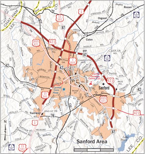 This page shows the location of Sanford, NC, USA on a detailed road map. Choose from several map styles. From street and road map to high-resolution satellite imagery of Sanford. Get free map for your website. Discover the beauty hidden in the maps. Maphill is more than just a map gallery.