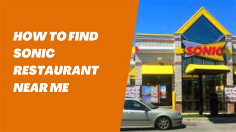 Directions to the closest sonic restaurant. Come visit your local Sonic Drive-in at 3802 116th Street Ne Marysville WA 98271. We offer drive-thru services at all of our locations. ... Directions. view details. Sonic Drive-In. Temporarily Closed. 50.6 miles. 26046 116th Avenue Southeast. ... SONIC is unlike other restaurants: ... 