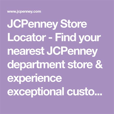 JCPenney Columbia Town Center Apparel & Accessori