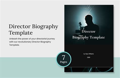 Directors biography examples