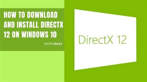 Directx 12 download windows 10.  Its latest iteration, DirectX 12 comes alongsid...