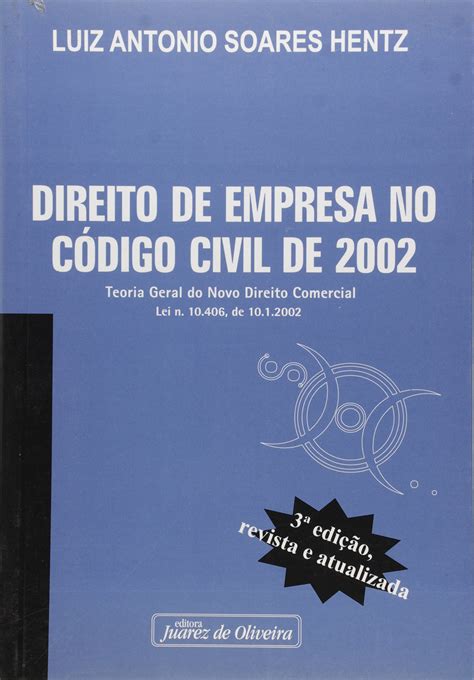 Direito de empresa no código civil de 2002. - Service de documentation sur la recherche dans le domaine de la distribution.