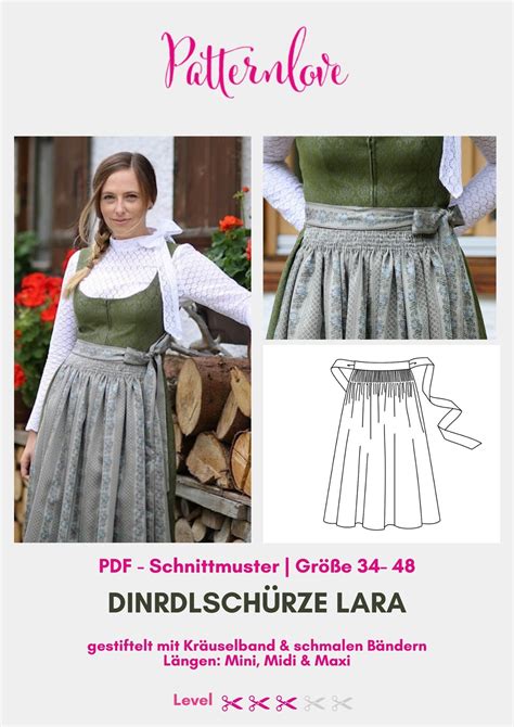 Dirndl Apron Pattern