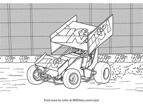 Dirt Track Coloring Pages Coloring Pages