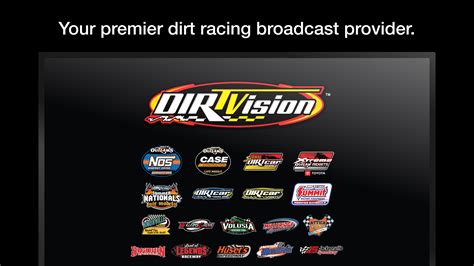 Install About this app arrow_forward DIRTVision is your premier dirt racing broadcast provider. From LIVE race coverage to …. 