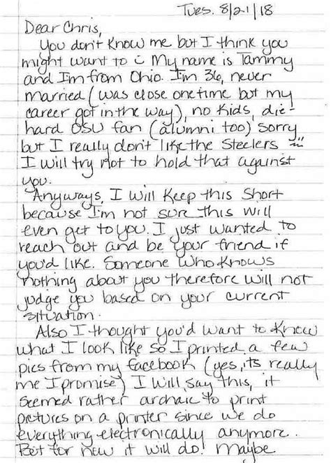 Dirty love letters to boyfriend in jail. Here represent samples a penitentiary love letters for him to show how greatly you love him. Send the boyfriend or husband inches jail these... 56 Emotional Prison Love Letters For Him To Make Him Cry | I am writing a letter to a judge on my boyfriend's behalf to continue drug court 