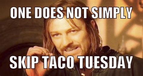 May 5, 2020 · 27 Taco Jokes, Puns, and One-Liners. May 5, 2020 Joshua. It’s Taco Tuesday, and a week from now it will be Taco Tuesday again – and in times when it’s hard to remember what day of the week it is, this is as good an anchor as anything! To celebrate the day (and the fact that it’s Cinco de Mayo which will have more people focusing on ...