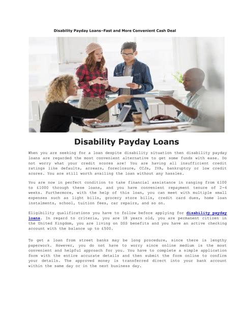 Disability loans for homes. Things To Know About Disability loans for homes. 
