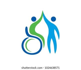 Disability logo hi-res stock photography and images - Alamy