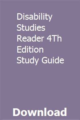 Disability studies reader 4th edition study guide. - Practical guide to autocad civil 3d 2014.