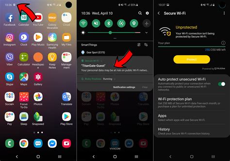 Disable Secure Wi-Fi on Galaxy S10 Smartphone • Android Flagship