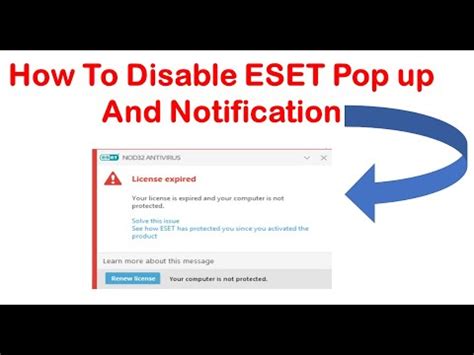 Disable eset 8 product upgrade notification.  how can I disable the noti...