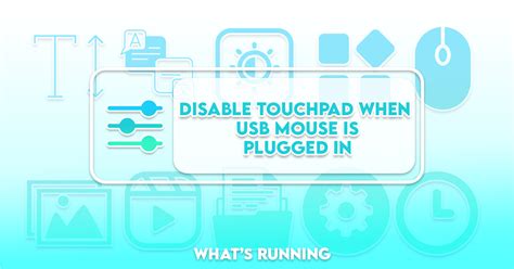 Disable touchpad when usb mouse plugged in