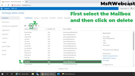 Disable ummailbox force.  Disable a Mailbox in Exchange Disabling a mailbox in Excha...