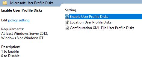 Disable user profile disks.  In this article, we&rsquo;ll describe how to configur...