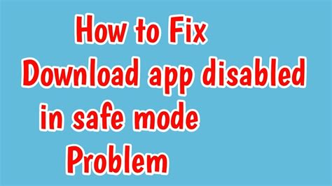 Disabled in safe mode. Things To Know About Disabled in safe mode. 