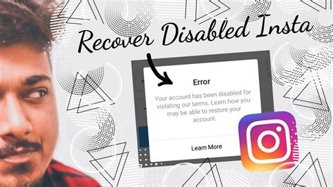 Disabled instagram account. Help Center 