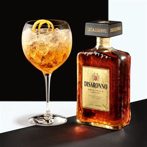 Disaronno mixed drinks. Instructions. Fill a cocktail shaker halfway with ice. Add amaretto, bourbon, sour mix, and bitters to the cocktail shaker and shake vigorously for 15 seconds. Strain into a short glass filled ⅔ with ice. Garnish with an orange slice and maraschino cherry. 