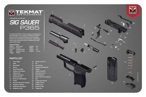 Disassemble sig p365. We show you how to do a basic gun cleaning for the SIG Sauer P365.We show you what tools you will need, proper unloading/clearing, disassembly, cleaning, and... 