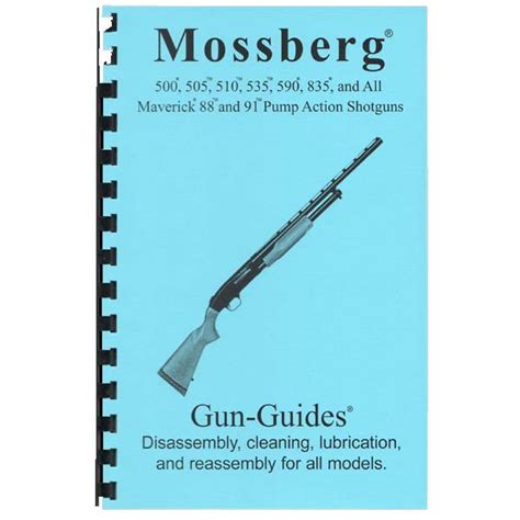 Disassembly reassembly guide for mossberg 500 590 and 835 pump action shotguns ebook. - Bosch tankless gas water heater manual.