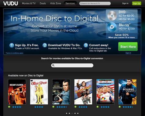 Disc + digital vudu. 2. Vudu D2D Mobile 100 Limit. There is an express limit on Vudu disc to digital official page that users can convert a maximum of 100 DVDs per year using Vudu Mobile disc to digital app. The restriction will reset a year from the first Disc-to-Digital mobile transaction. The Vudu mobile D2D 100 limitation has irritated many large DVD collection ... 