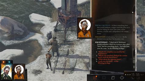 Disco elysium determine where the shot came from. To use it, you'll first need to find a "sad song on tape." On Wednesday, head south of Whirling and use the lever at the water lock next to Roy's Nest. Travel west a short ways. Just south of the ... 