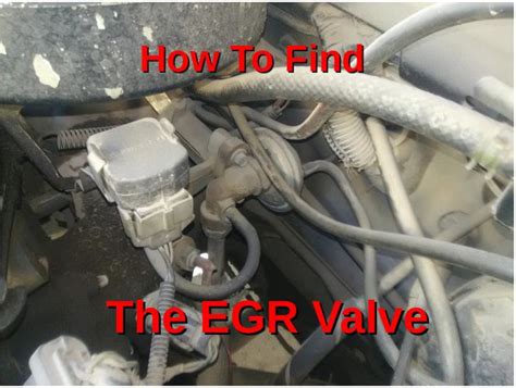 Disconnect egr valve.  After pressure testing, to ensure no leakage.  ...