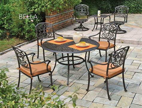 Amazon.com: Hanamint Patio Furniture 1-48 of 370 results for "Hanamint Patio Furniture" Results Price and other details may vary based on product size and color. Grand Tuscany Cast Aluminum Powder Coated 11pc Outdoor Patio Dining Set with 48"x132" Extension Table with Sunbrella Cushions- Antique Bronze 6 $3,72900 $495.50 delivery Oct 19 - 25. 