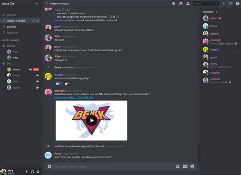 Janitor AI Discord community interface on a screen