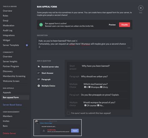 Discord Mod Application Template Google Forms Printable Templates